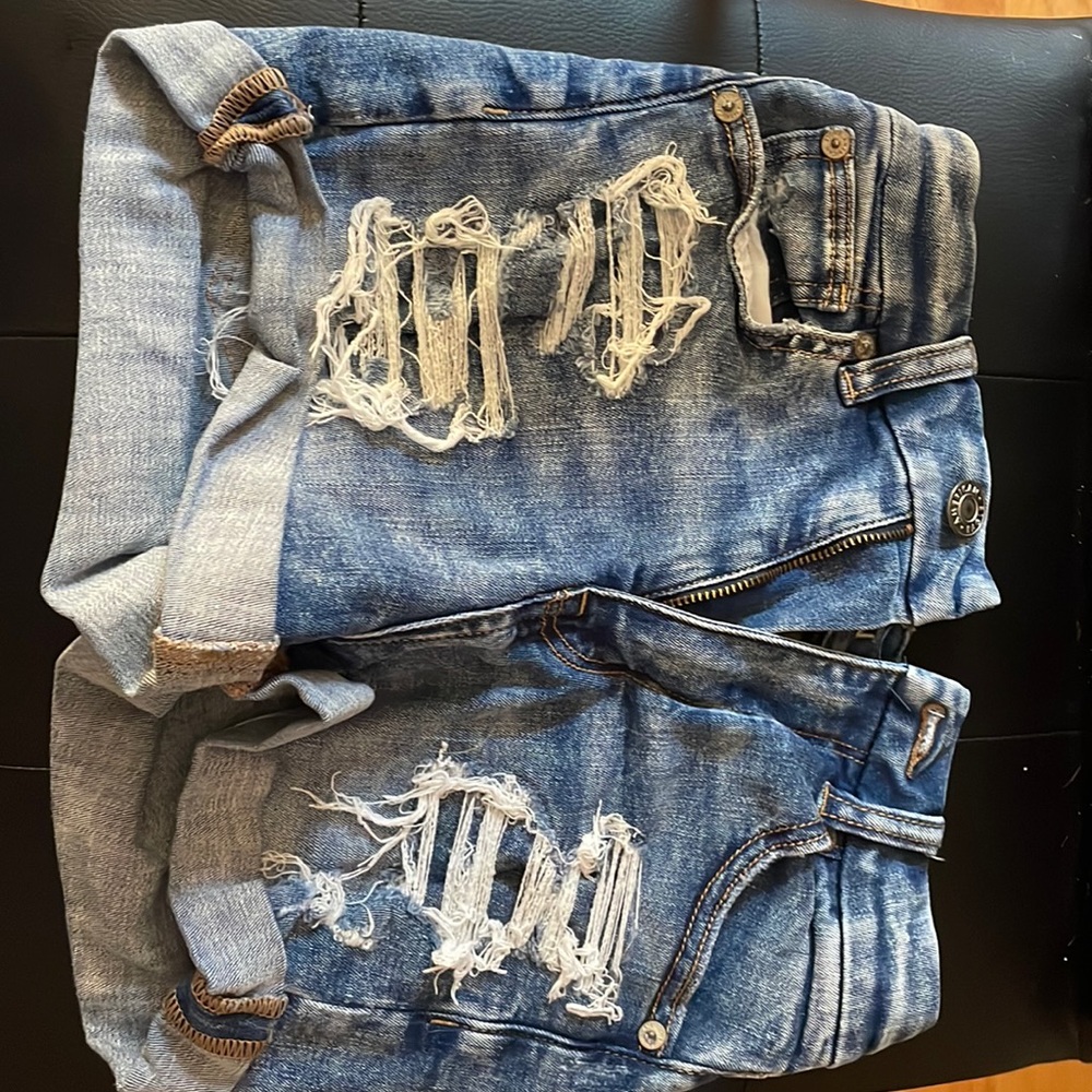 American eagle jean shorts
